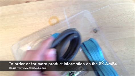 skar audio amplifier wiring kit sk amp unboxing video youtube