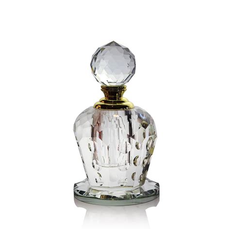 flacon parfum decoratif cristal vessiere cristaux
