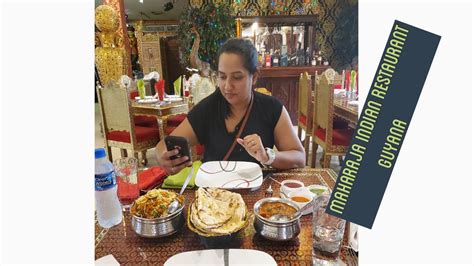 Maharaja Indian Restaurant Guyana Youtube