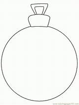 Ornament Christmas Coloring Printable Pages Ornaments Outline Clipart Tree Color Template Kids Decorations Print Templates Sheets Blank Ball Balls Pattern sketch template