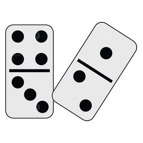 dominoes clipart hd png couple  dominoes black domino vector png image