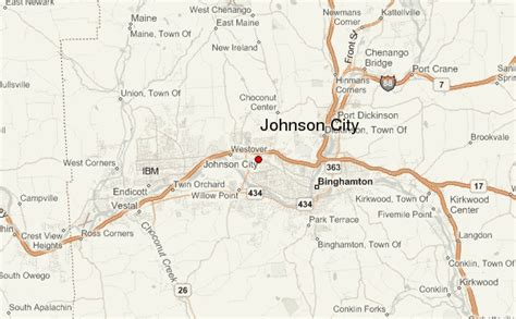 johnson city  york location guide