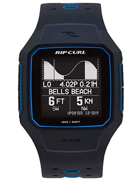 rip curl search gps series 2 smart surf watch blue unisex