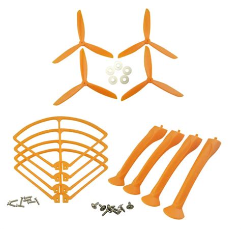 syma  xc xg xw xhc xhw axis uav orange propeller blades upgrade protective sleeve
