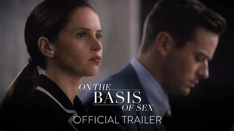 on the basis of sex official trailer [hd] in theaters this christmas youtube