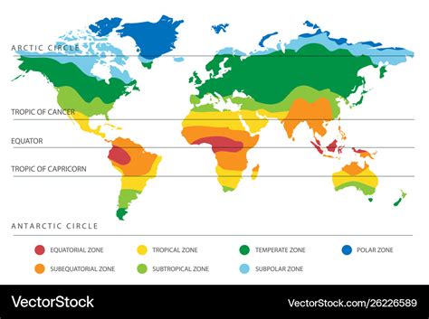 earth climate zones map