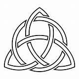 Knot Triquetra Trinity Vector Circle Shape Icon Illustrations Color Celtic Flat Illustration Style Clipartmag Drawing Step Stock Simple sketch template