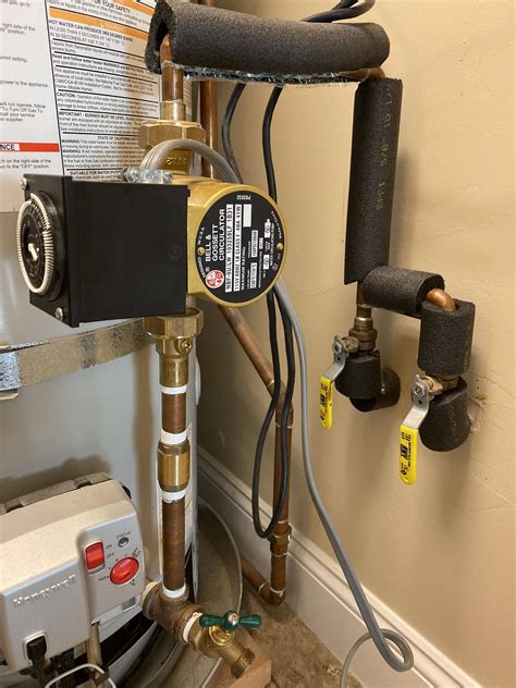 pump hot water recirc system  working home improvement stack exchange
