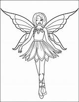 Fairy Coloring Princess Pages Drawing Printable Kids Colouring Book Rainbow sketch template
