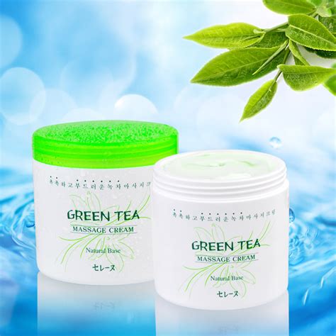 kem massage mira green tea massage cream tra xanh
