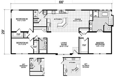 mobile home floor plans floorplansclick