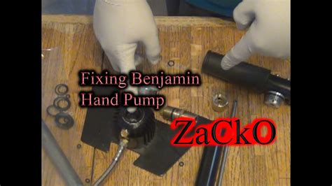 fixing benjamin hand pump youtube