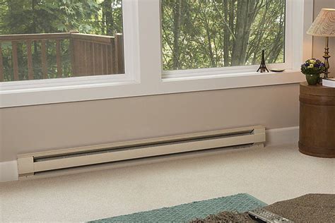 install   volt electric baseboard heater