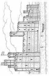 Caernarfon Perspective sketch template