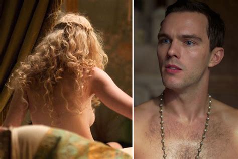 Naked Elle Fanning And Nicholas Hoult Strip Off For