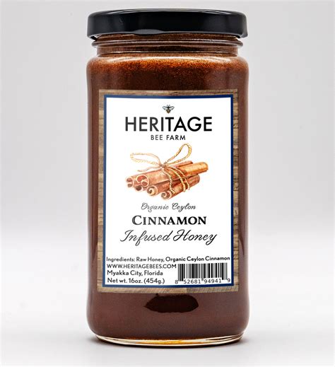 Cinnamon Honey L Honey And Ceylon Cinnamon Heritage Bee Farm