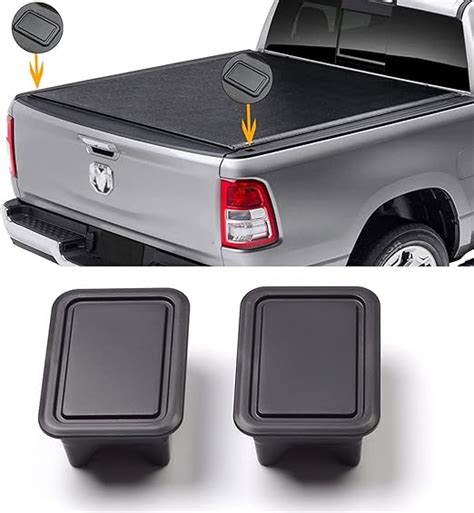 forwind  pack truck bed rail capsram  stake pocket coverstruck bed hole caps pocket plugs
