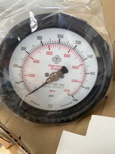mcdaniel 316ss pressure gauge code lmuko 0 2000psi ¼” 4 inch face ebay