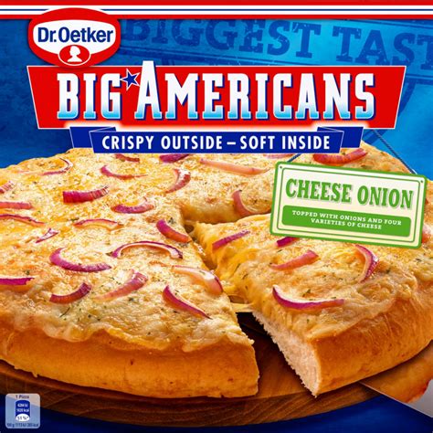 dr oetker big americans pizza cheese onion reserveren albert heijn