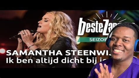 samantha steenwijk  decades   sun beste zangers  reaction youtube