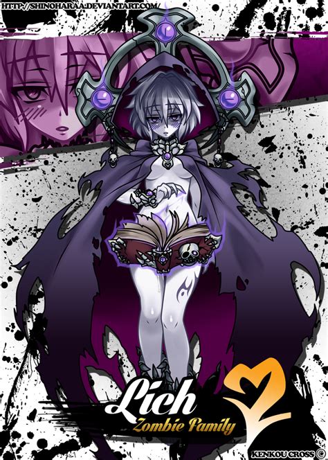 Lich By Shinoharaa Monster Girl Encyclopedia Anime Character Names