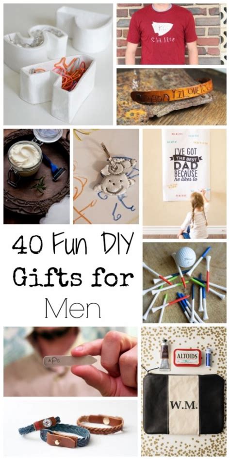 40 fun diy ts for men for father s day or anytime