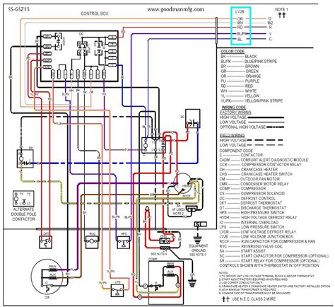 wiring air handler goodman awuf air handler wiring diagram wiring diagram connections