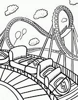 Roller Coaster Kermis Feria Rusa Montaña Coasters Kleurplaten Rusas Montañas Amusement Rollercoaster Achterbahn Activities Ausmalen Topkleurplaat Diversiones Ideen Incorporating Russes sketch template