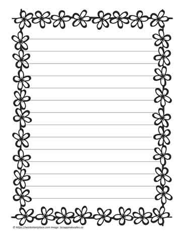 spring writing paper  printable prntblconcejomunicipaldechinugovco