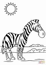 Coloring Zebra Letter Pages Cartoon Zebras Alphabet Supercoloring Printable Worksheets Colouring Color Kids Preschool Animal Zoo Animals Words Drawing Dot sketch template