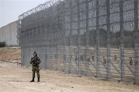 israel announces completion  security barrier  gaza ap news