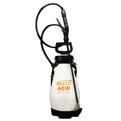 smith performance sprayers  gal industrial  contractor acid compression sprayer