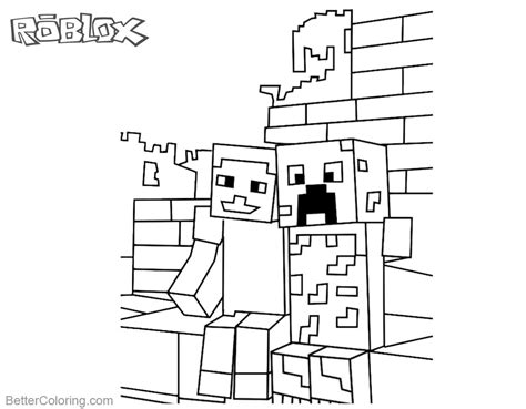 minecraft coloring pages  printable coloring pages
