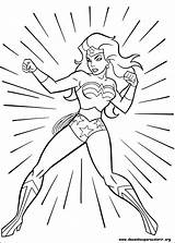 Desenhos Maravilha Colorir Maravilla Superwoman sketch template