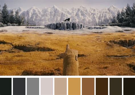 iconic films   color palettes horror picture show rocky