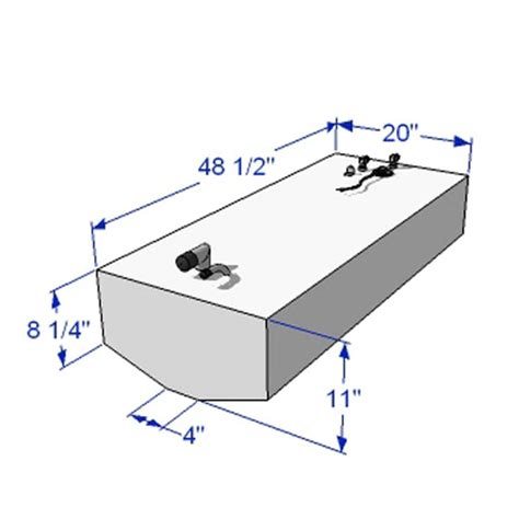 rds belly shape  deck marine fuel tank  gallon tankandbarrelcom