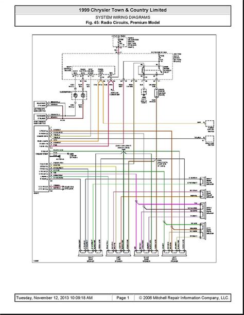 chrysler radio wiring diagrams