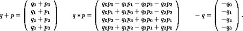 quaternion calculator