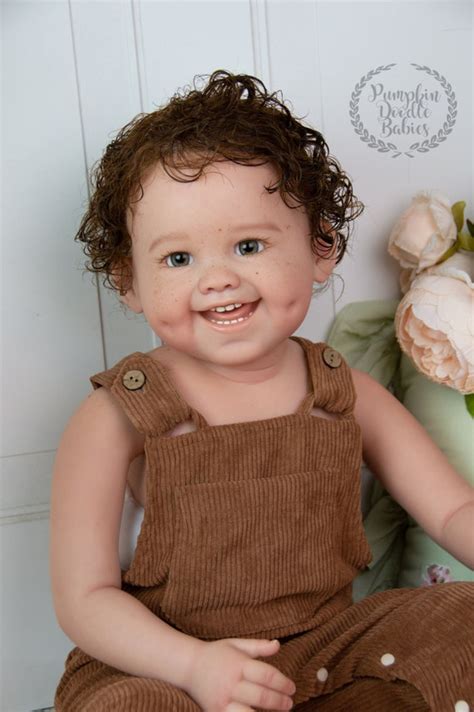 custom order reborn toddler doll baby boy  girl dimples  etsy