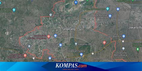 daftar kecamatan kelurahan  kode pos  kota tangerang