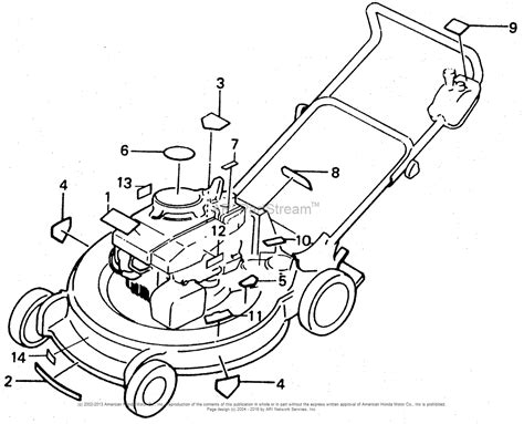 parts   lawn mower engine diagram