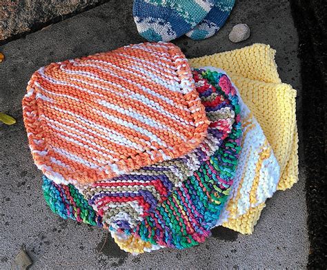 easy knitting patterns dishcloths blognobleknits