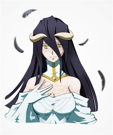 Albedo Overlord By Msquall On Deviantart