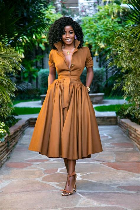 brown dress african fashion classy dress outfits classy outfits