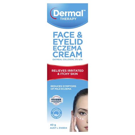 从澳洲chemist Warehouse中文官网购买 Dermal Therapy Face And Eyelid Eczema Cream 40g