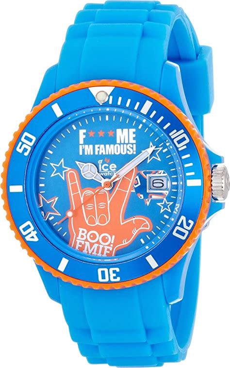 Ice Watch F Me I M Famous Blue Boo Silicon Strap Unisex 43mm Fm Ss