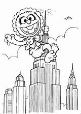 Coloring Pages Skyscraper Muppet Babies Muppets Baby Animal Supermarket Printable Colouring Book Para Designlooter Print Climbing Building Color Disney Filminspector sketch template