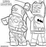 Lego Coloring Pages Avenger Popular Coloringhome sketch template