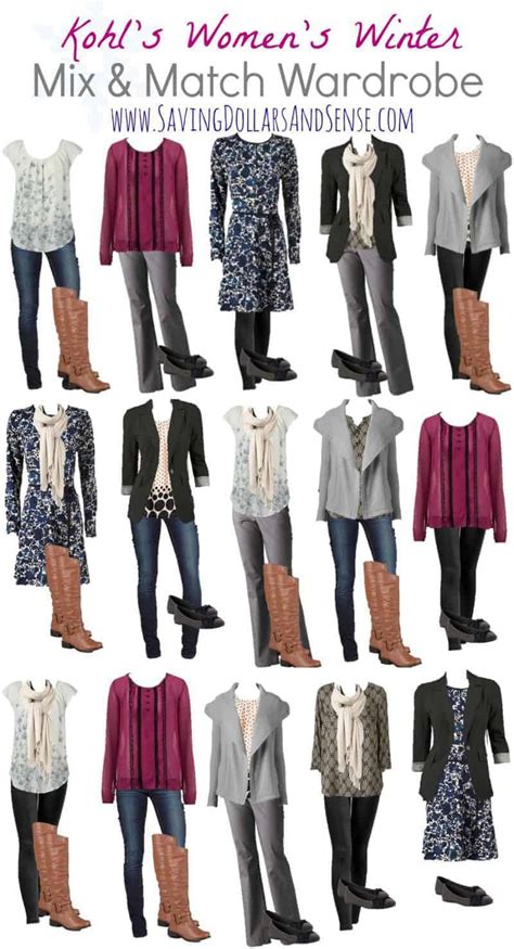 ultimate womens mix  match wardrobe saving dollars  sense