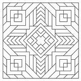 Coloring Patterns Pattern Geometric Pages Mandala Adult Color Sheets Relaxing Printable Print Designs Paper Drawings Book Pdf Visit Geometry Borders sketch template